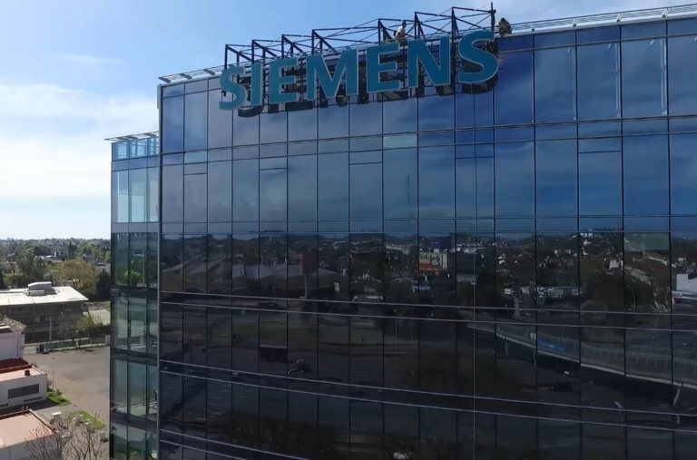 Oficinas de Siemens en Argentina.